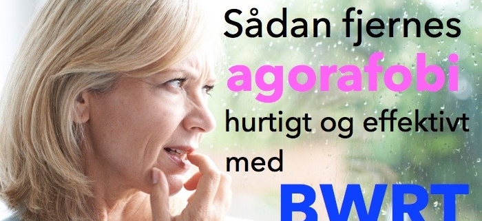 Agorafobi handler blandt andet om at være bange for; åbne pladser, at gå udenfor sin bopæl