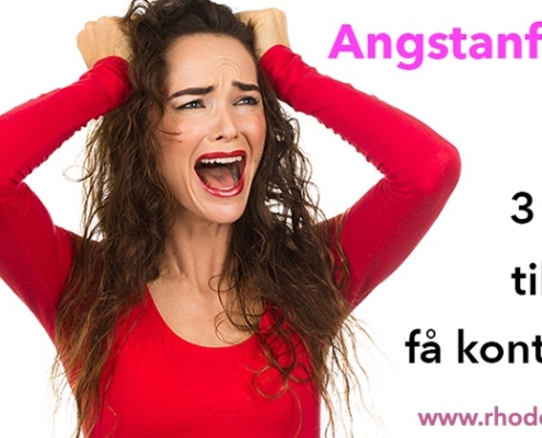 Få kontrol over din panikangst og angstanfald med BWRT